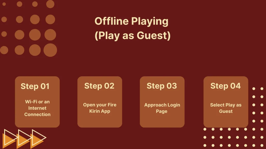 Fire Kirin Offline Playing (Play as Guest)